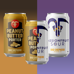 Half & Half Case: Peanut Butter Porter & Passionfruit