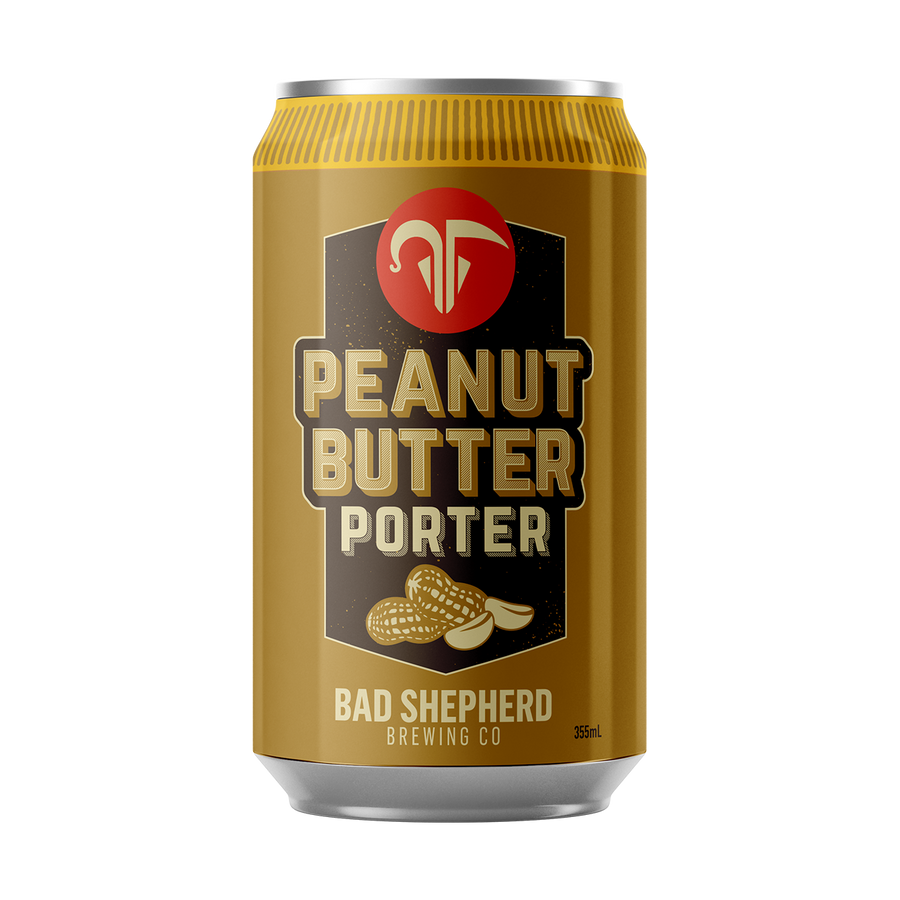 Half & Half Case:  Peanut Butter Porter & Oatmeal Stout